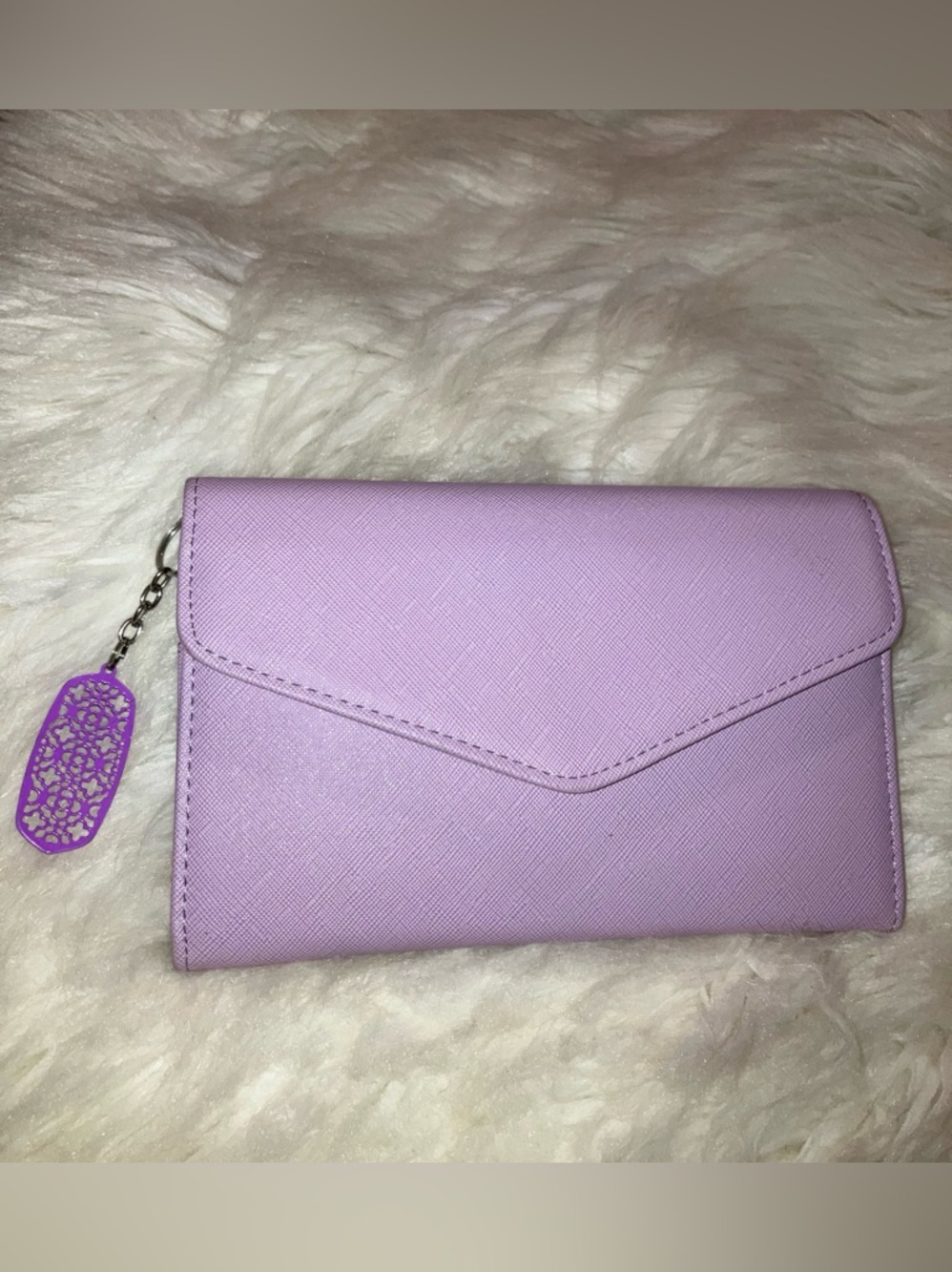 Women Slim Tri-fold Holder Wristlet Document Organizer